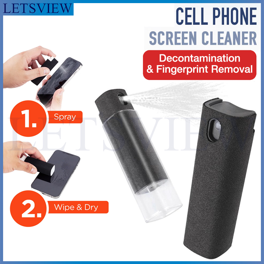 Letsview Phone Screen Cleaning Spray Portable Disinfectant Screen