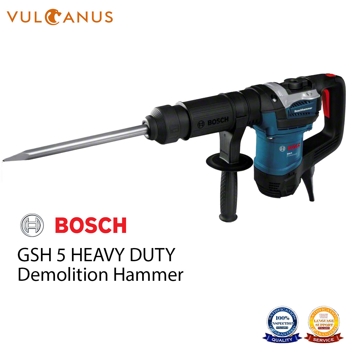 Bosch 12 Amp 19/16 Corded Variable Speed SDSMax Combination Rotary