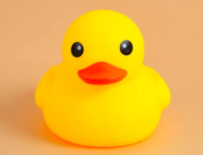 Premium Quality Bath Tub Toy for Babies Kids Children Yellow Duck with Sound 7 x 5.7 x 5 CM