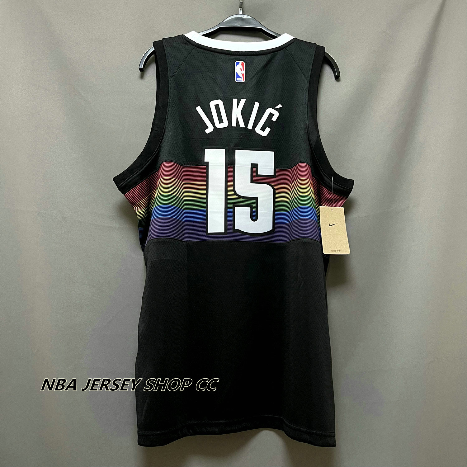 Men's Nike Nikola Jokic Black Denver Nuggets 2019/20 Swingman Jersey - City  Edition