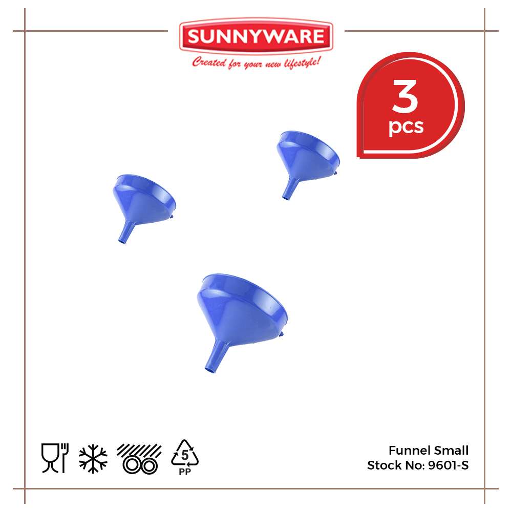 3pcs set funnel small FunnelSmall [ Sunnyware 9601S ] Lazada PH