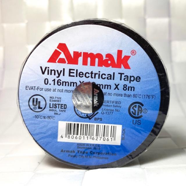 8M ARMAK VINYL ELECTRICAL TAPE 10PCS/PACK Lazada PH