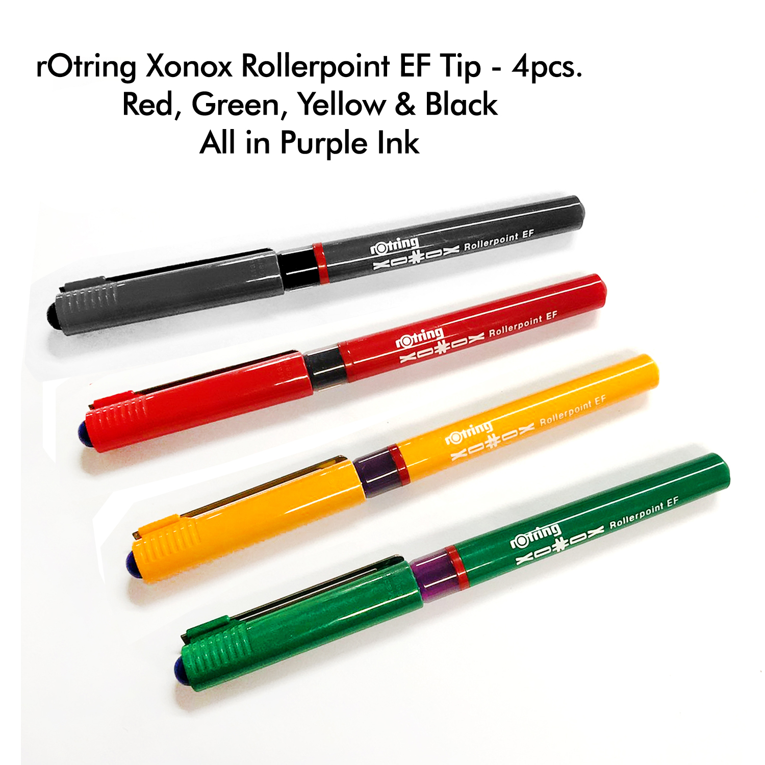 Rotring Xonox Rollerpoint EF (All in Purple Ink)