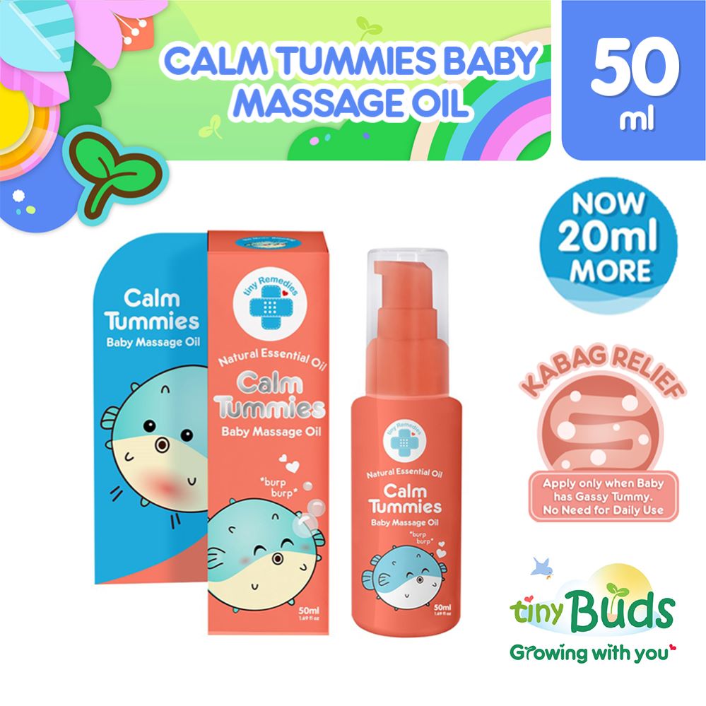 Tiny Remedies Calm Tummies Anti Colic Massage Oil (50ml) Lazada PH