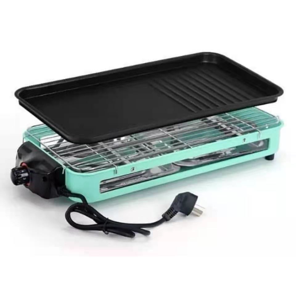 THE EXPANSION ELECTRIC GRILL NEW MULTIFUNCTIONAL PORTABLE SIMPLE GREEN