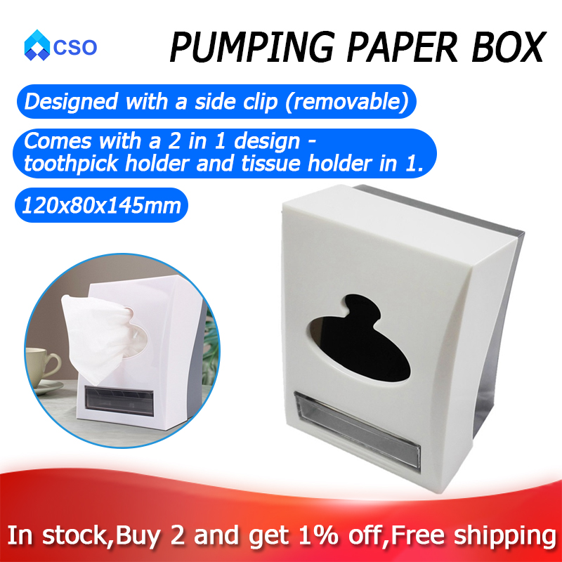 Table Top Restaurant Tissue Dispenser Napkin and Toothpick Holder Paper  Roll Holder for Hotel