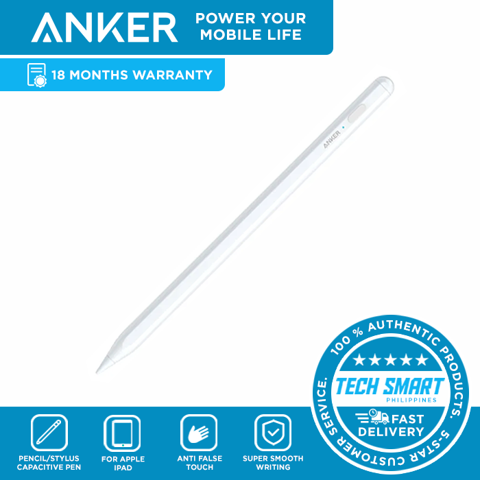 Anker Pencil Stylus Capacitive Pen Anti False Touch Alternative Apple