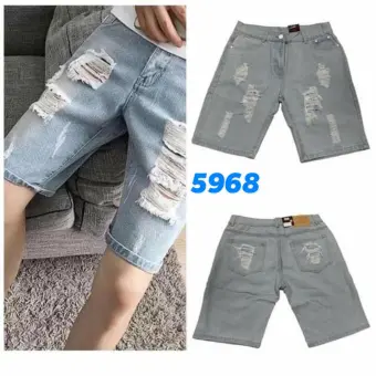 tattered shorts mens