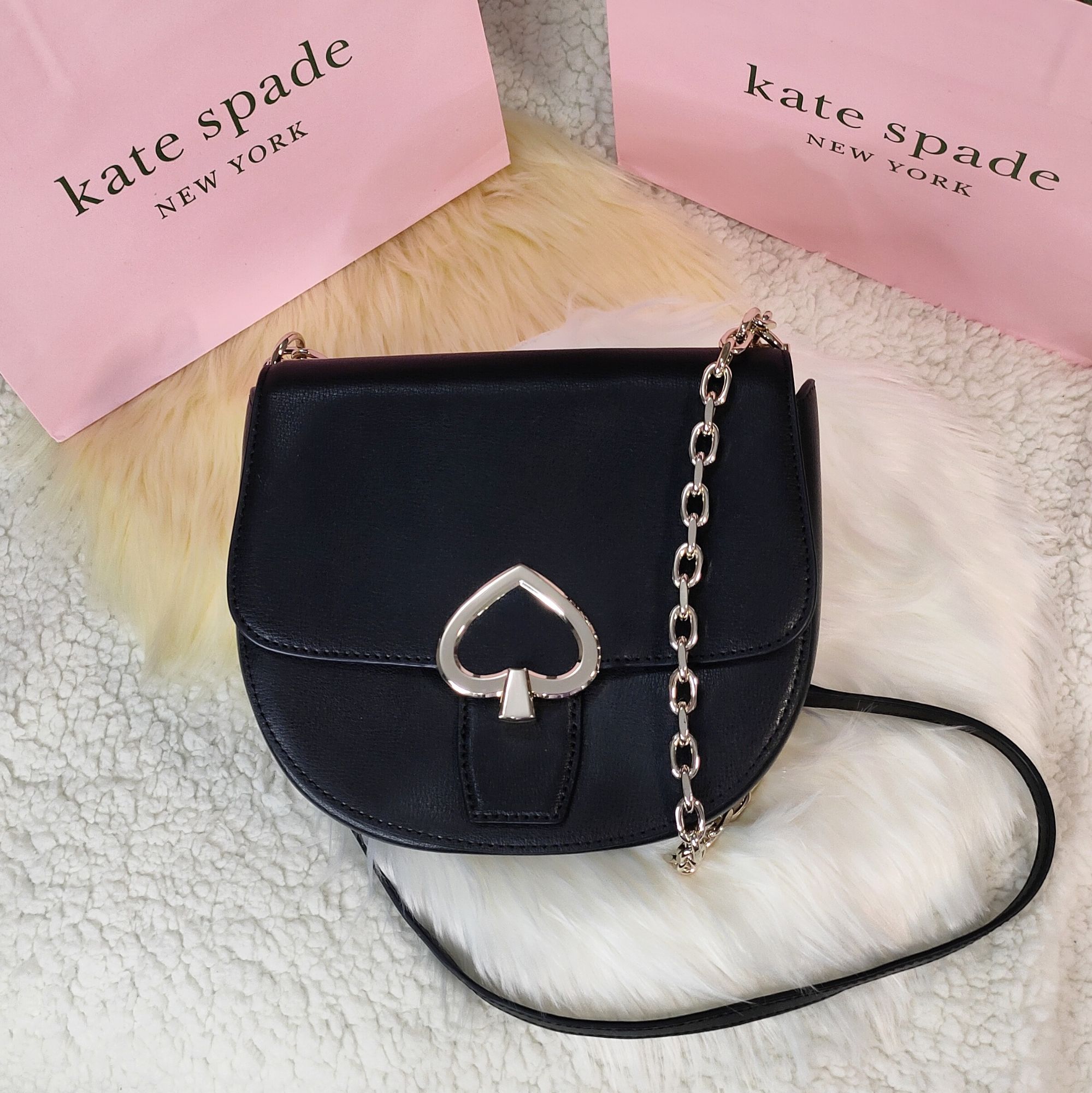 Kate Spade New York Robyn Medium Chain Saddle Bag