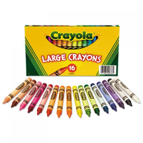 Crayola Large Crayons 16 Colors | Lazada PH