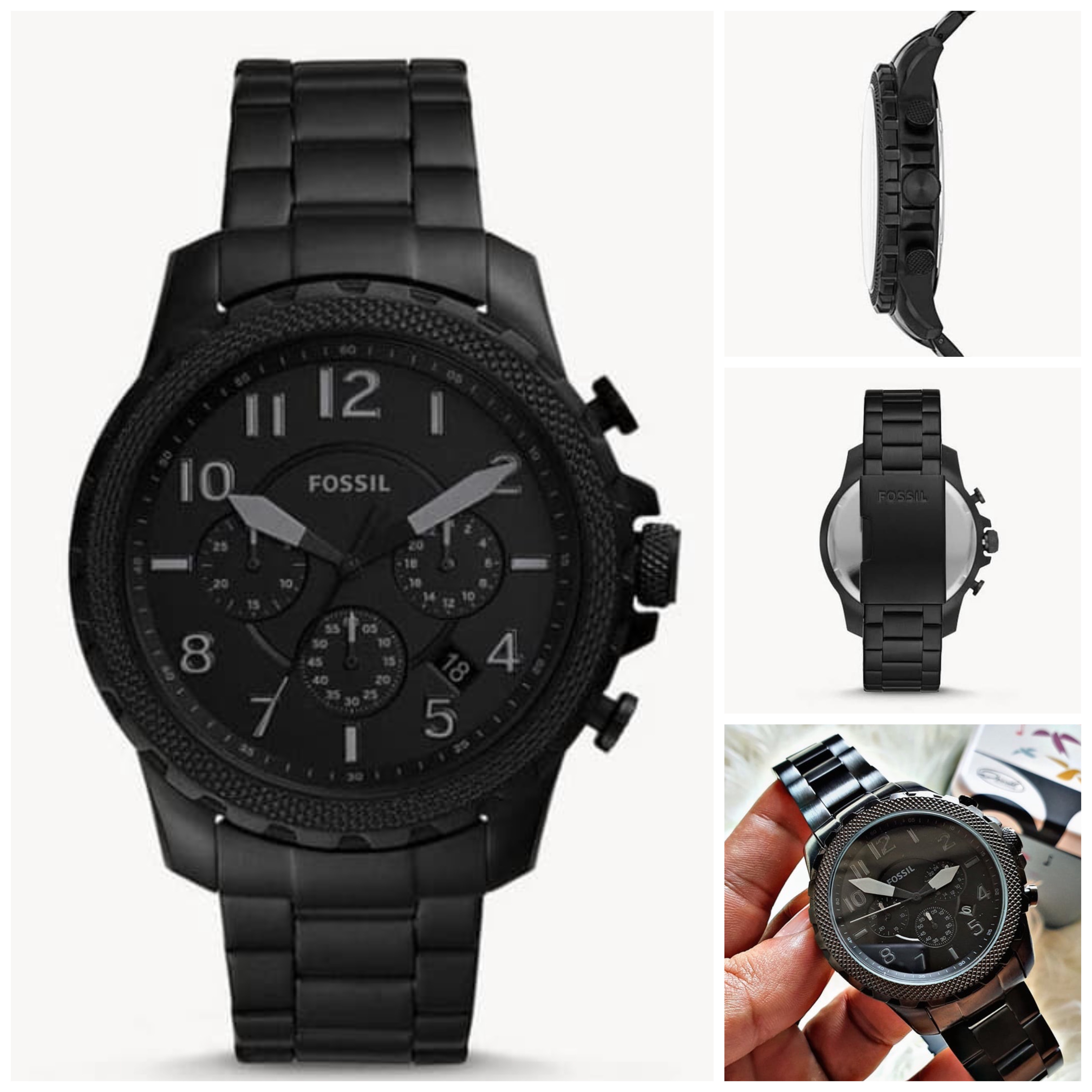 FOSSIL Bowman Chronograph Black 