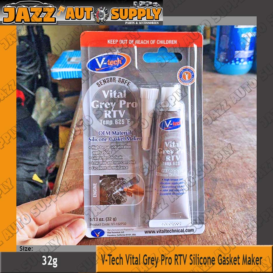 Vital Grey Pro RTV Silicone Gasket Maker 32g Lazada PH