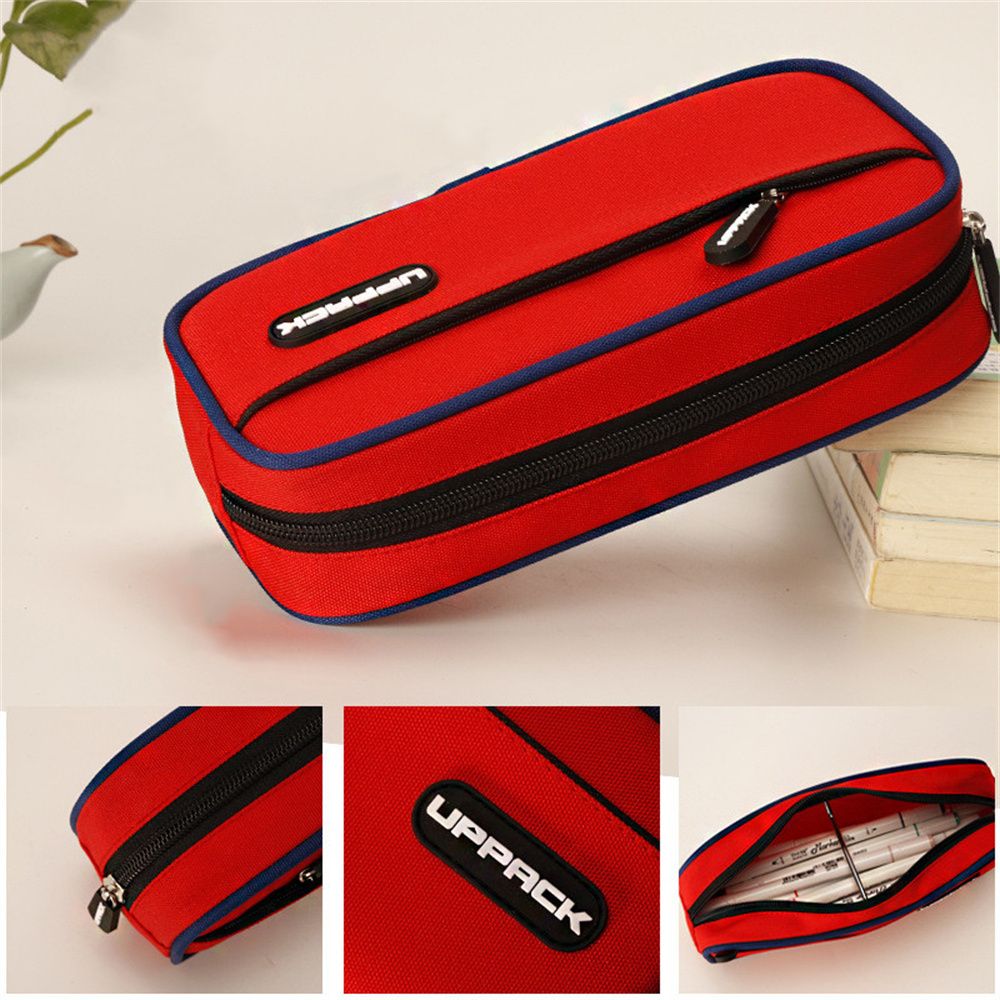 Hộp but hoc sinh nữ cute cabinshop đồ dùng học tập kawaii lớn sinh viên cậu bé cô gái lớn văn phòng phẩm hộp bút chì túi bút túi bút chì trường hợp