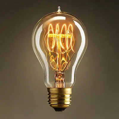 40W A19 Vintage Industrial Retro Edison Filament Light Bulb E27 220V Home Decor