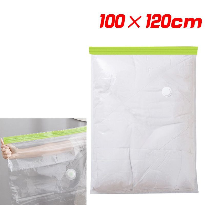 Vacuum Storage Bag Set (100*80cm, 80*60cm, 70*50cm, 60*40cm) Upgraded  Thickened Pet+Pe Vacuum Compression Bags, Quilt Storage Bags, Space Saving  Bags, Vacuum Sealed Bags, Cute Cartoon Animal Pattern, Clothes Can Be Seen  Clearly