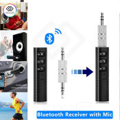 Bluetooth Vehicle/Audio Adapter for Car Speaker - Universal BT4.1