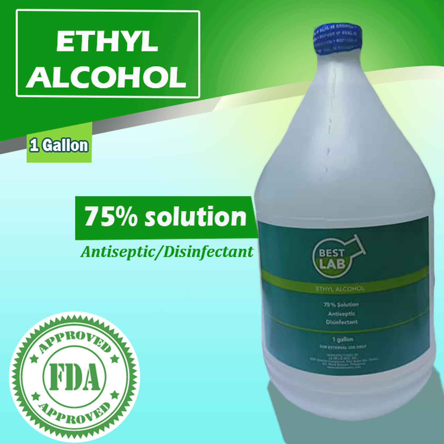 Best Lab Ethyl Alcohol 75 Solution Lazada PH