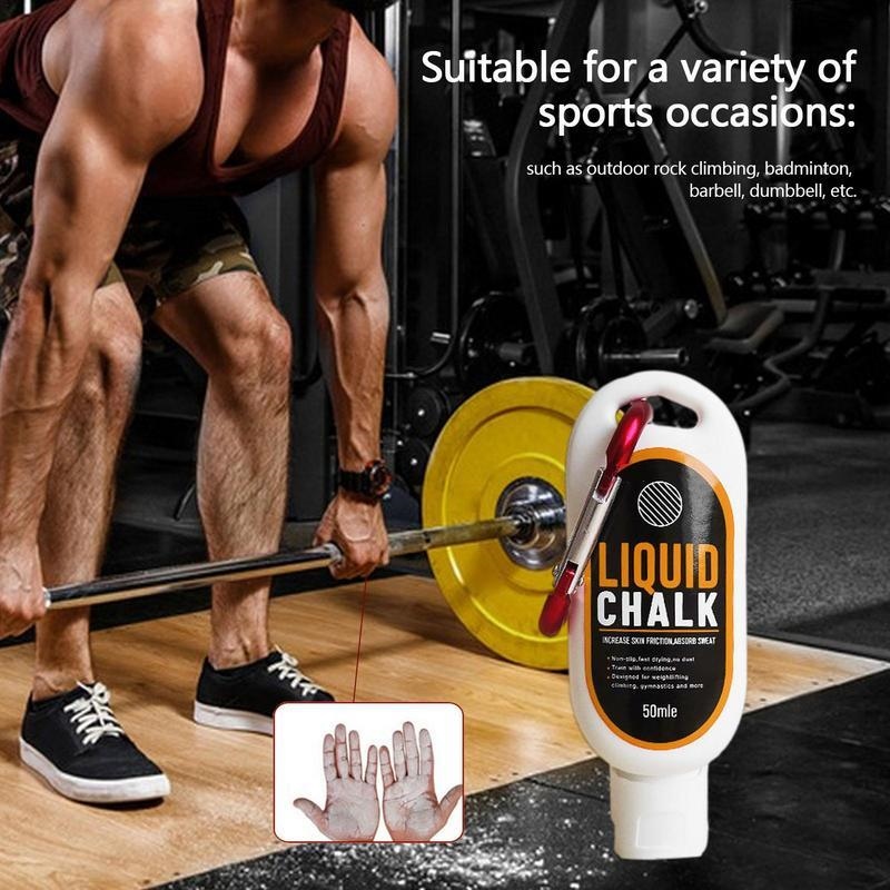 Liquid Chalk Sports Magnesium Powder Fitness Weight Lifting Nonslip