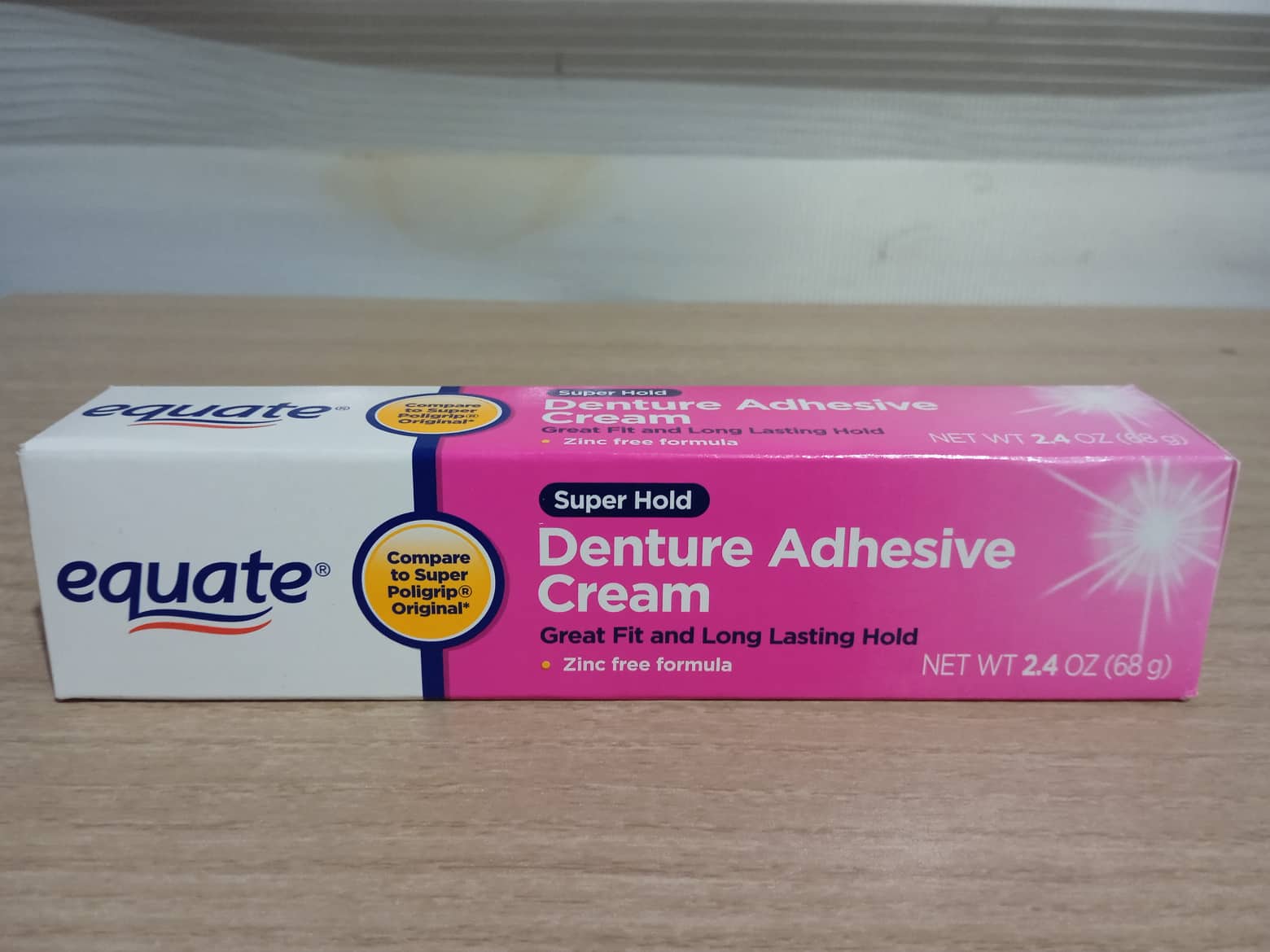 Equate Super hold Denture Adhesive Cream (68g) Lazada PH