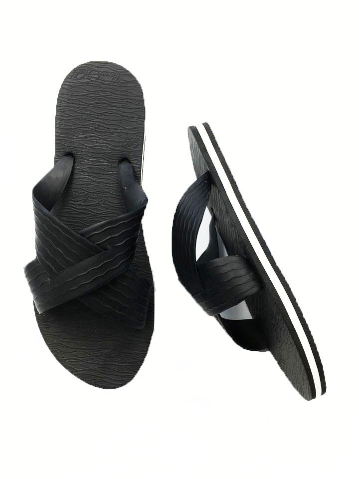 beach walk slippers black