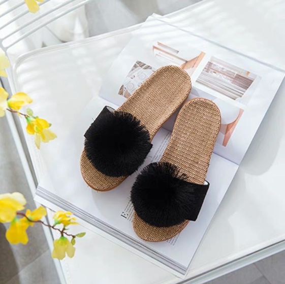 TPBUY 1 GET FREEBIES KOREAN RATTAN SOFT SOLE HOUSE SLIPPER FOR WOMEN
