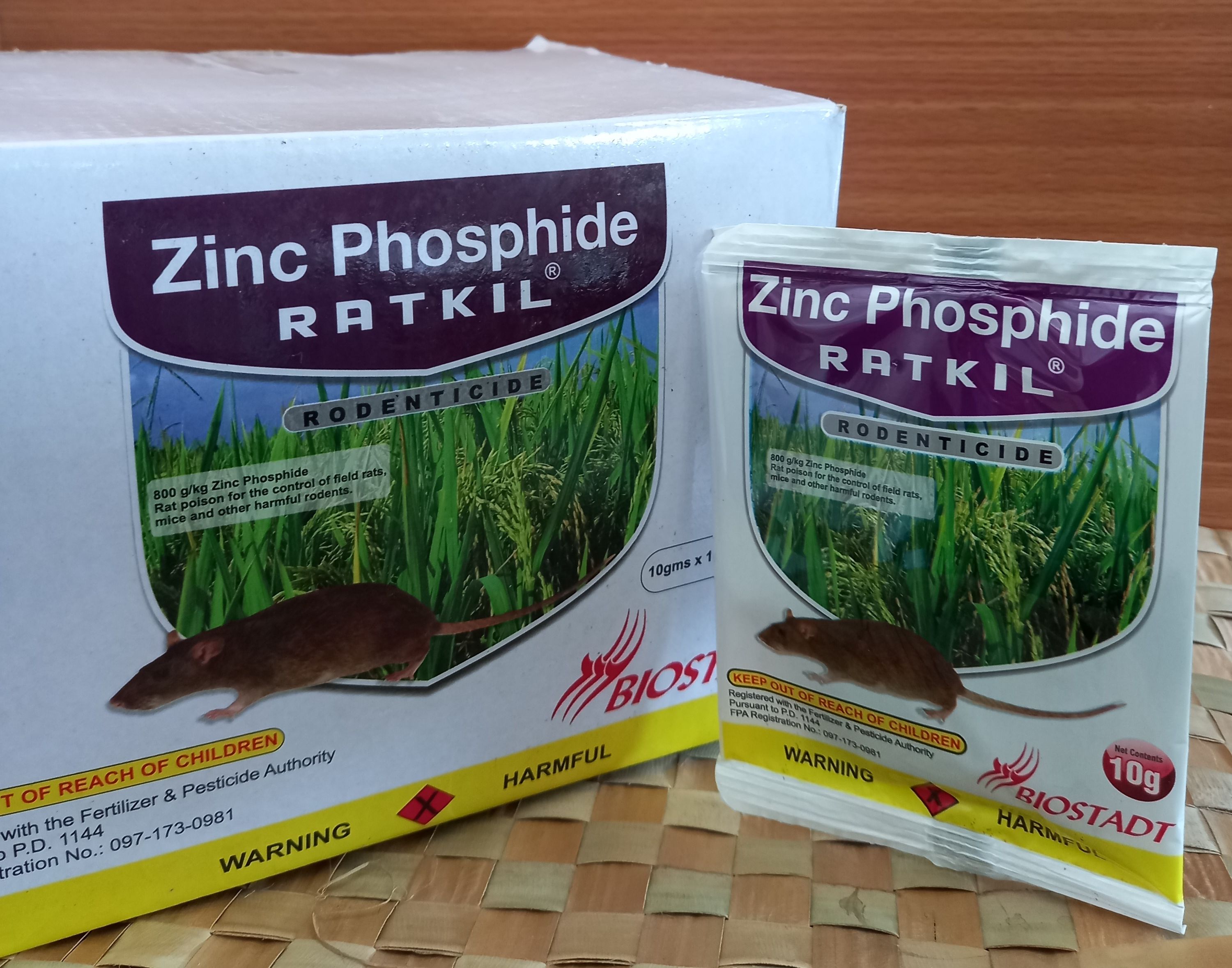 ZINC PHOSPHIDE - RATKILL - RODENTICIDE | Lazada PH