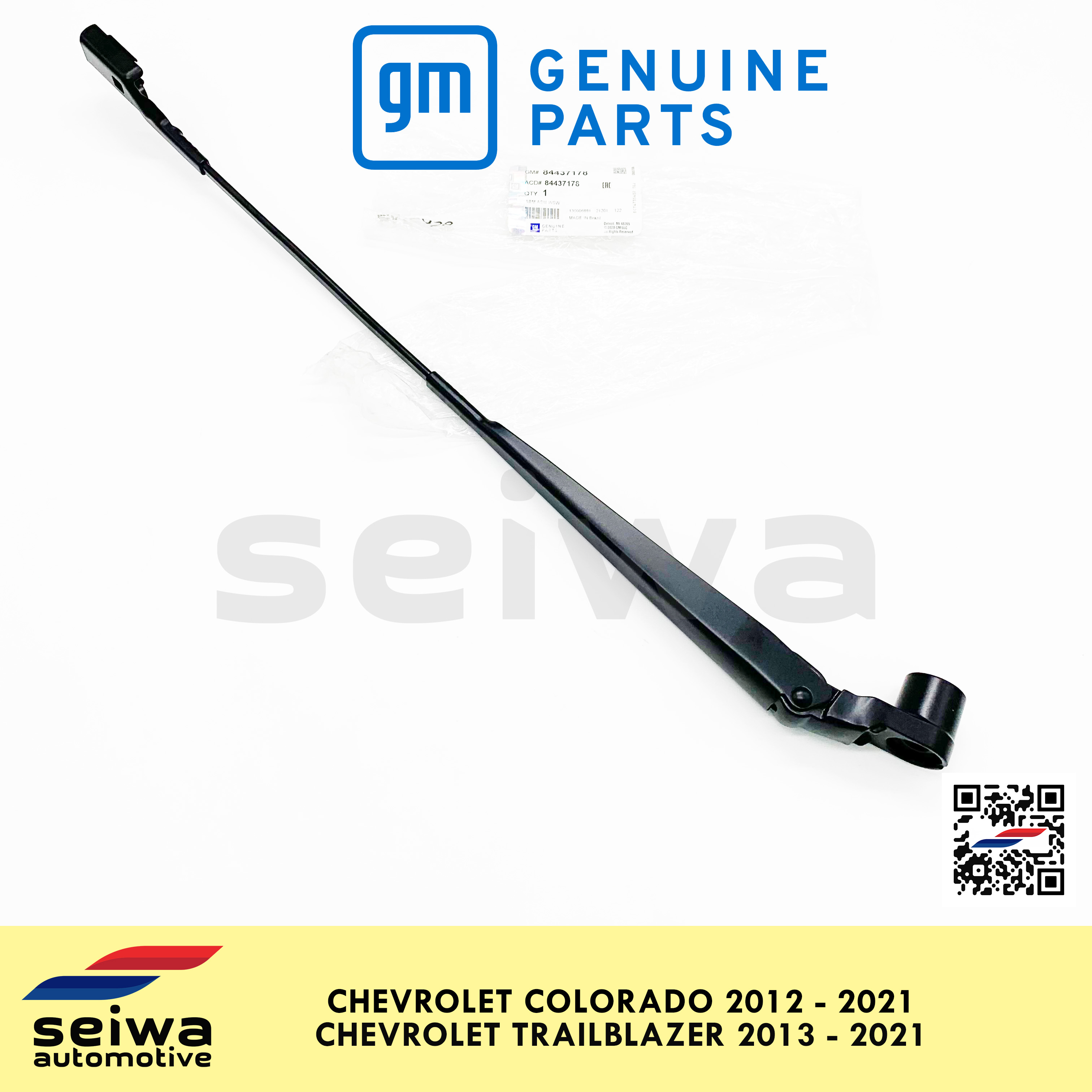 Chevrolet Trailblazer Wiper Arm RH Chevrolet Colorado Wiper Arm RH