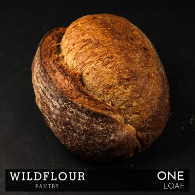 Wildflour Whole Wheat Sourdough Loaf
