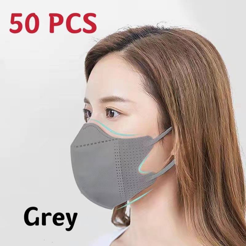 3d mask gray