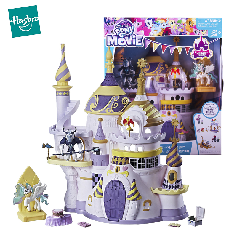 My Little Pony Canterlot Castle Playset With Princess Celestia Figure