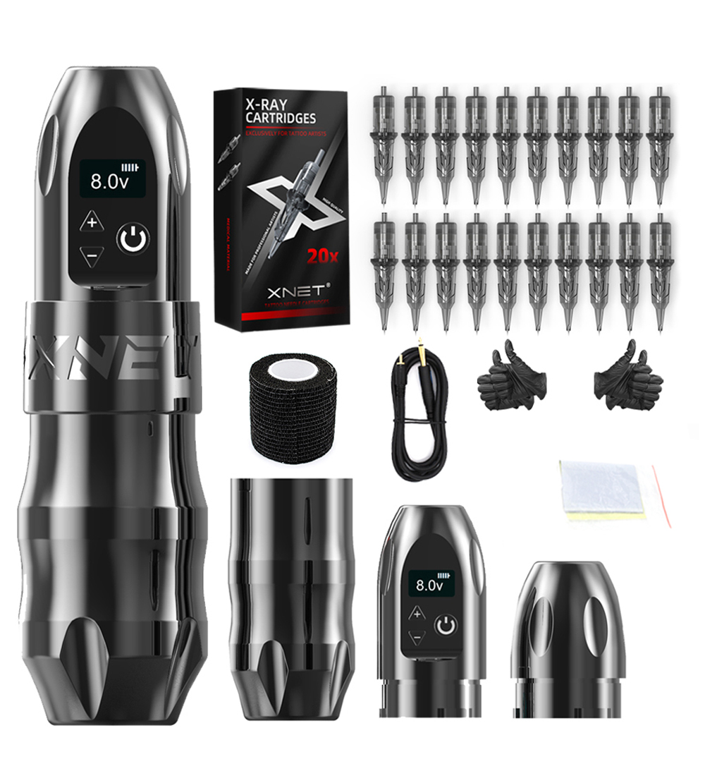 Titan Wireless Tattoo Machine Battery Pen Kits LED Display With X