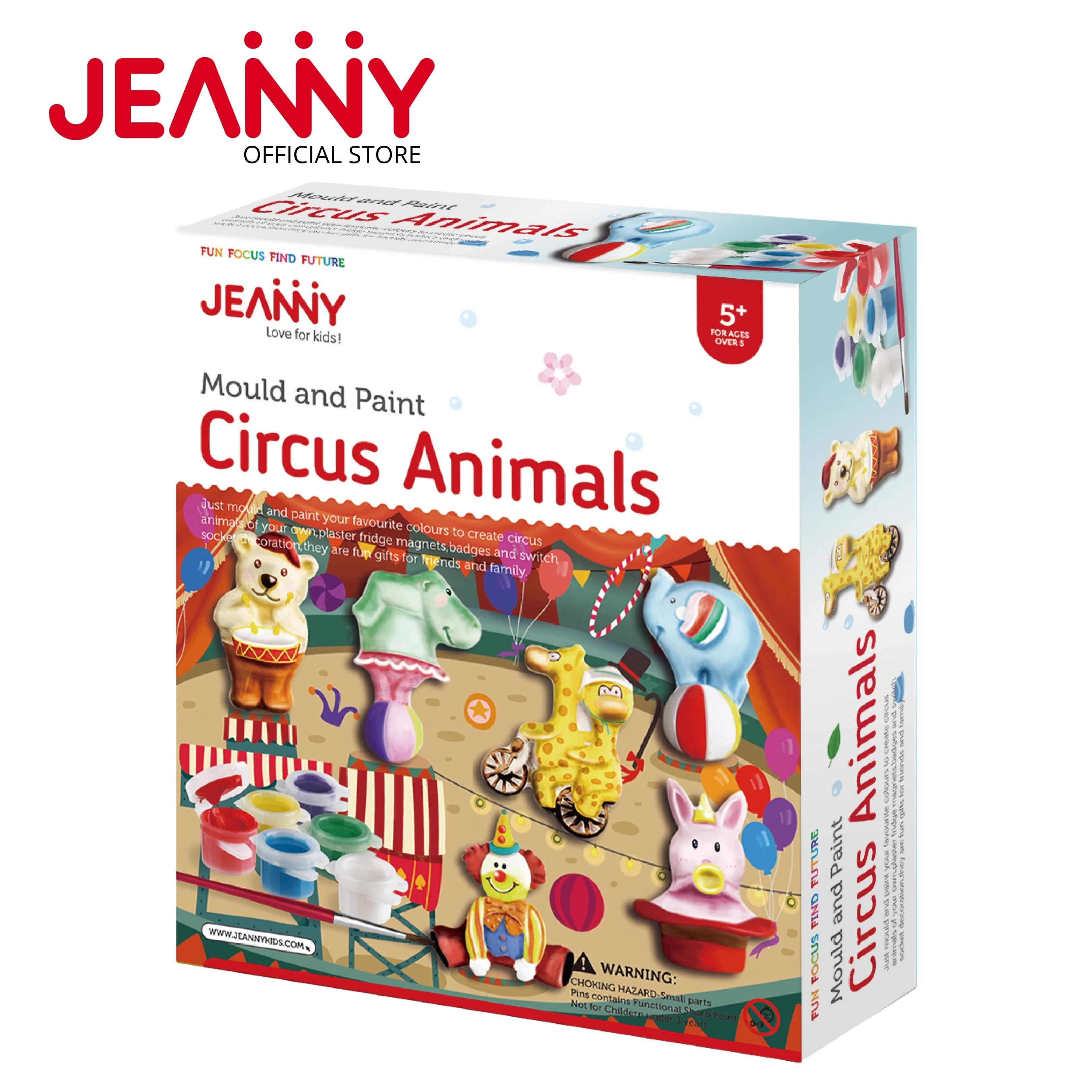 Mould and Paint Circus Animals | Lazada PH