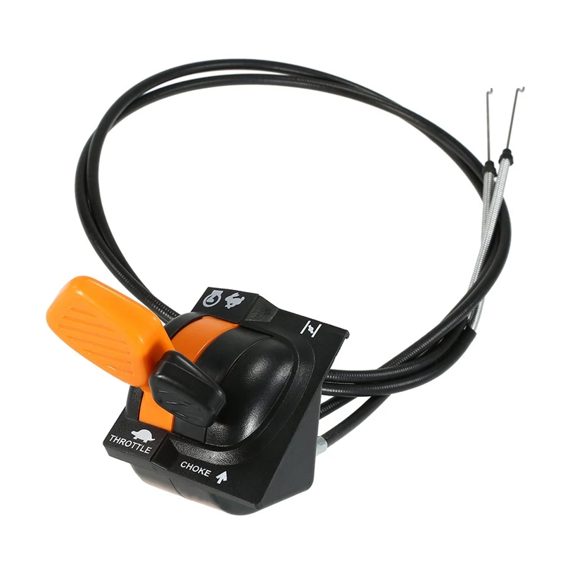 thumbnail image 2 of Throttle/Choke Control Cable Replacement For John Deere X300, X500, X700 Series Lawn Tractors | Compatible With AM140333 2 of 10