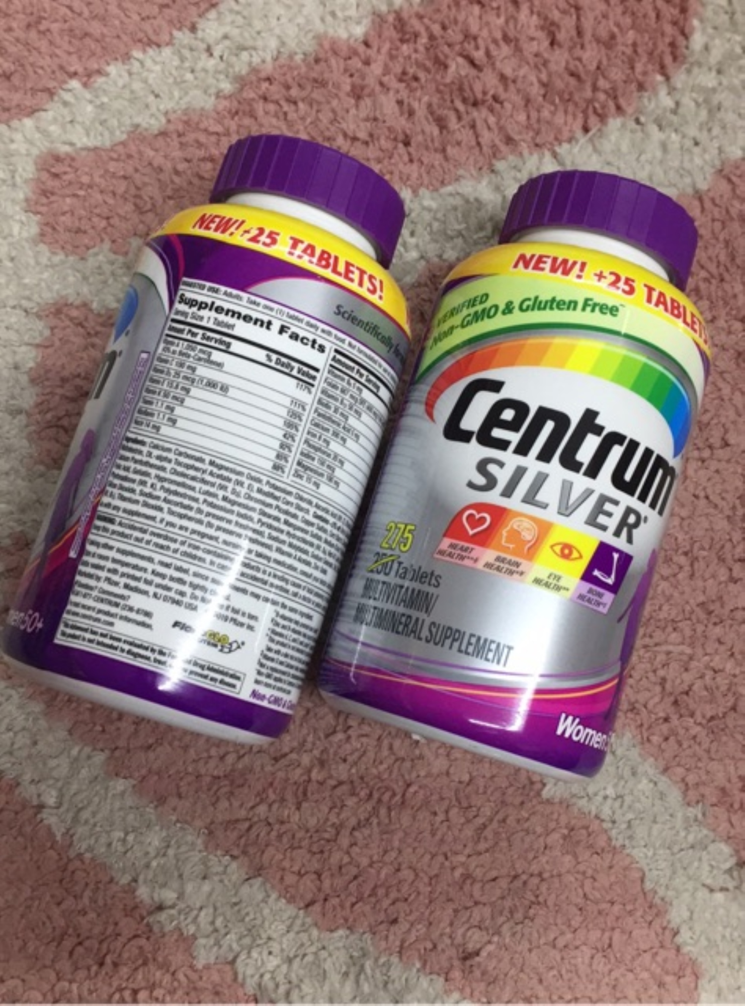 Centrum Silver Multivitamins for women 200/275 tablets 2023 expiry