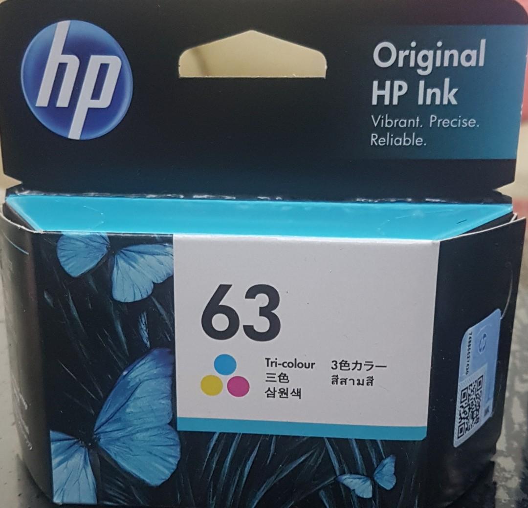 hp 63 tri color cartridge