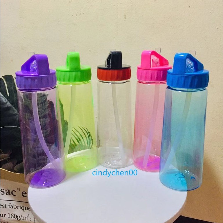 water bottle tumbler with straw 600ml Lazada PH