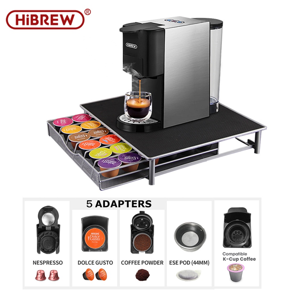 【factory outlet】 HiBREW 5 in 1 multiple Espresso Coffee Machine machine