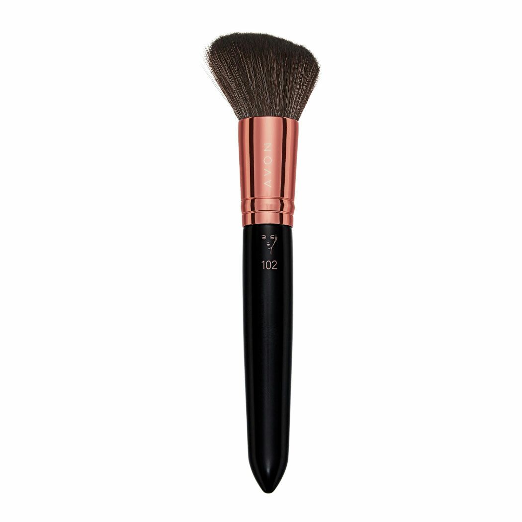 angled blush brush