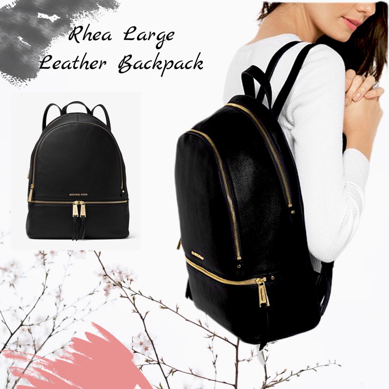 Michael Michael Kors Rhea Large Backpack  Farfetch