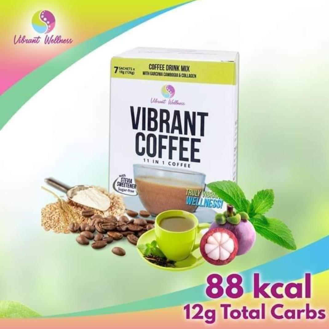 Original Vibrant Coffee 7 Sachets Lazada PH