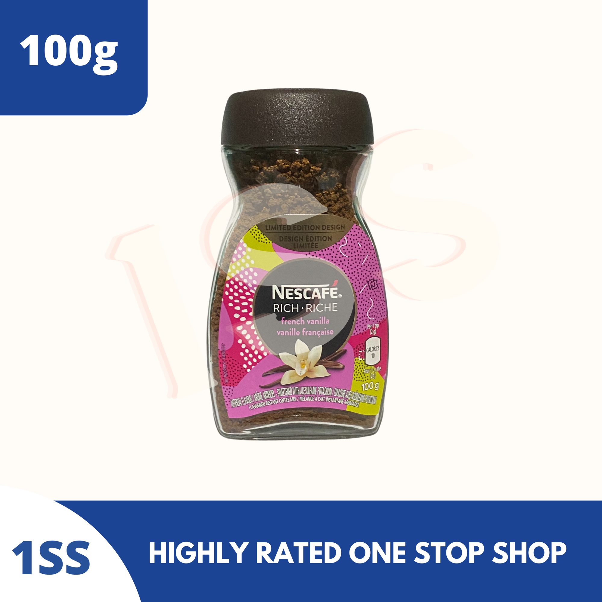 Nescafe Rich French Vanilla Instant Coffee 100g Lazada PH