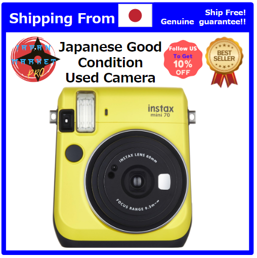 Japan Used Film Camera] FUJIFILM Instant Camera Check instax mini
