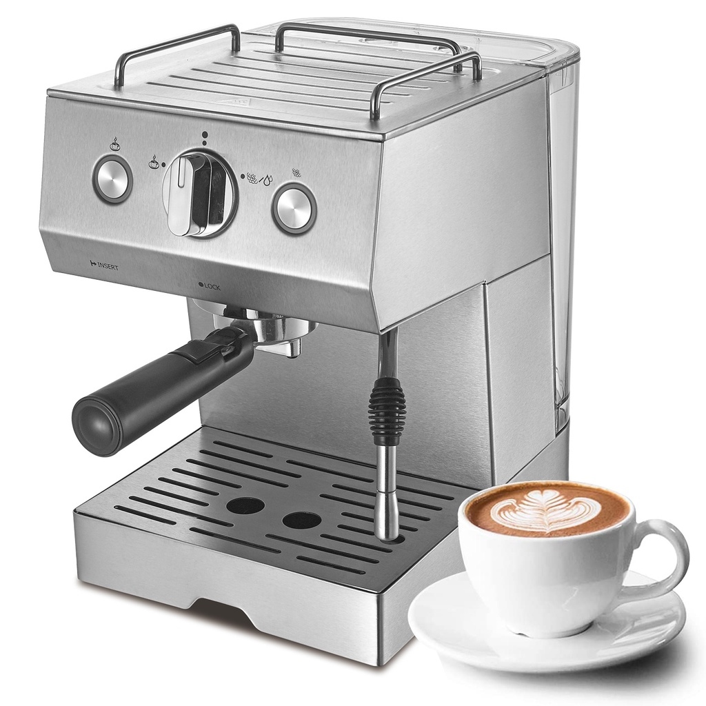HiBREW Express Espresso Coffee Machine19 Bar Cafetera Commercial Level