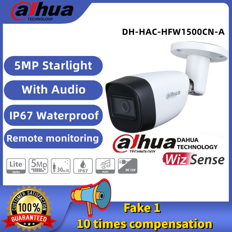 Dahua CCTV 2MP/5MP Security Camera With Audio CCTV Camera Bullet Camera