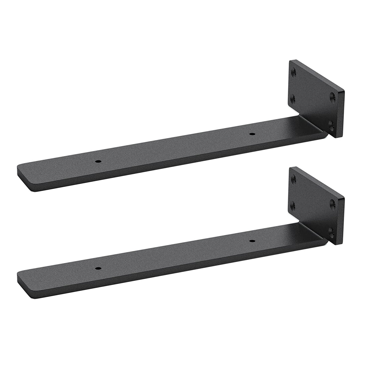 2 Pack Duty Shelf Brackets Floating Shelf Brackets Rustic Industrial