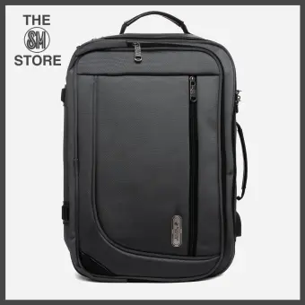 gray laptop bag