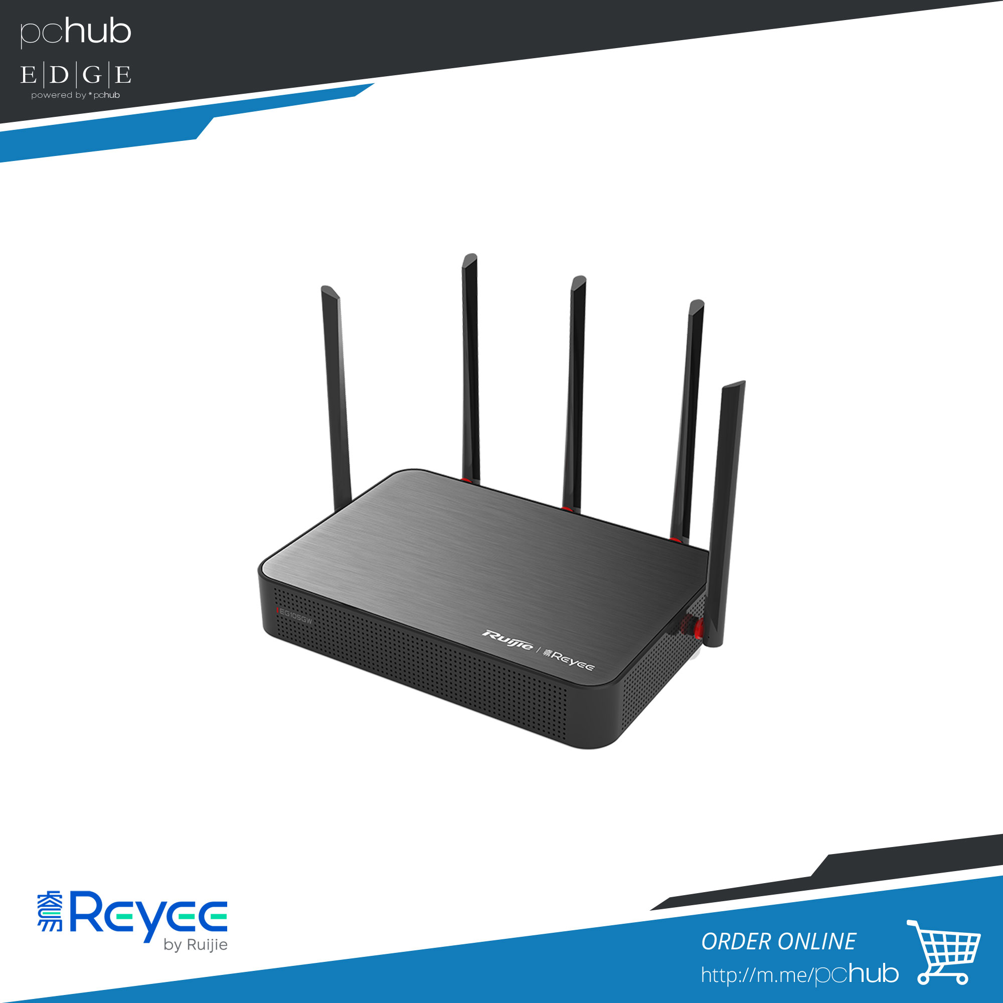 Reyee RG EG105GW, cloud managed router, WiFi AC1300, all in one router ...