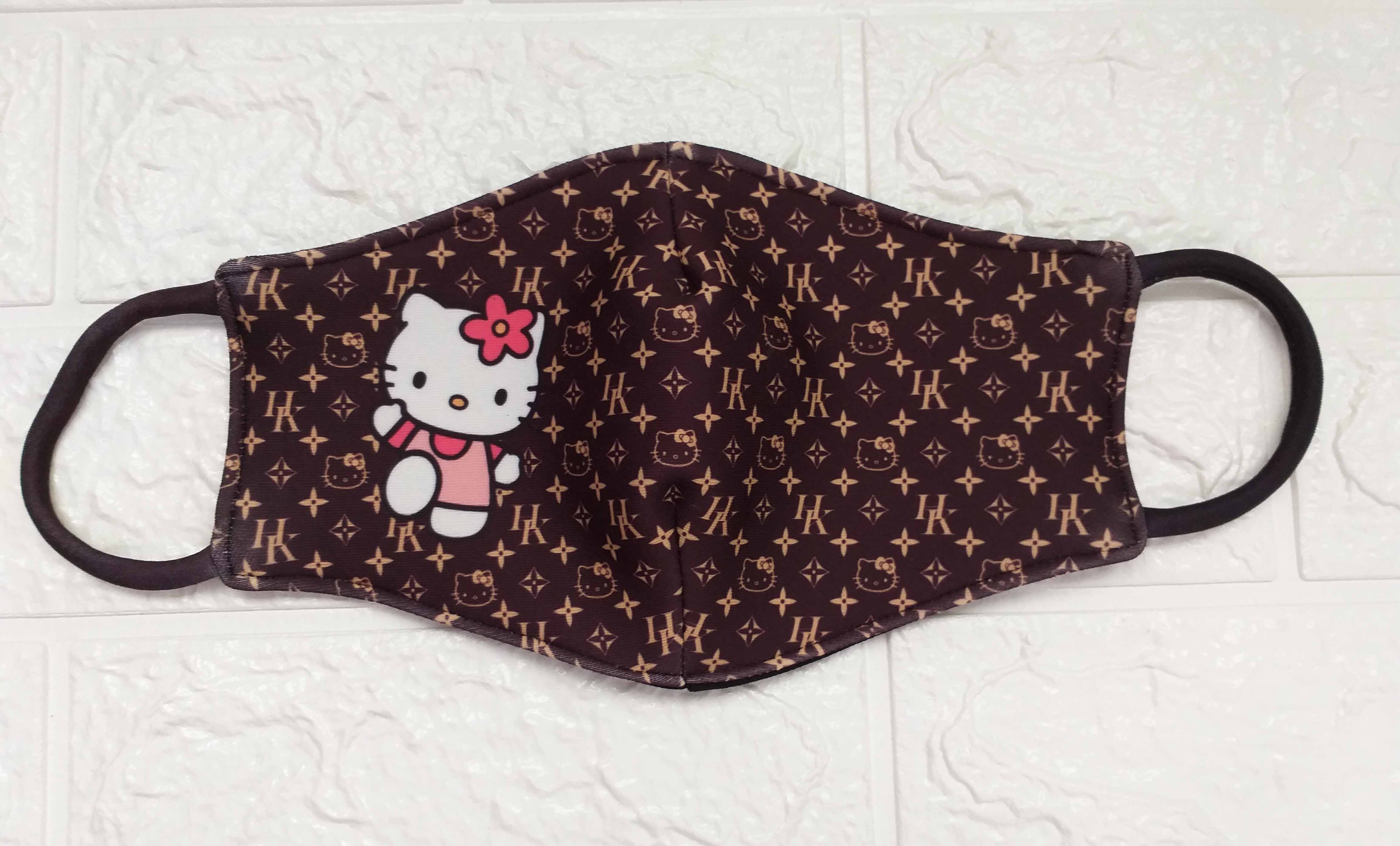 Hello Kitty Louis Vuitton Face Mask