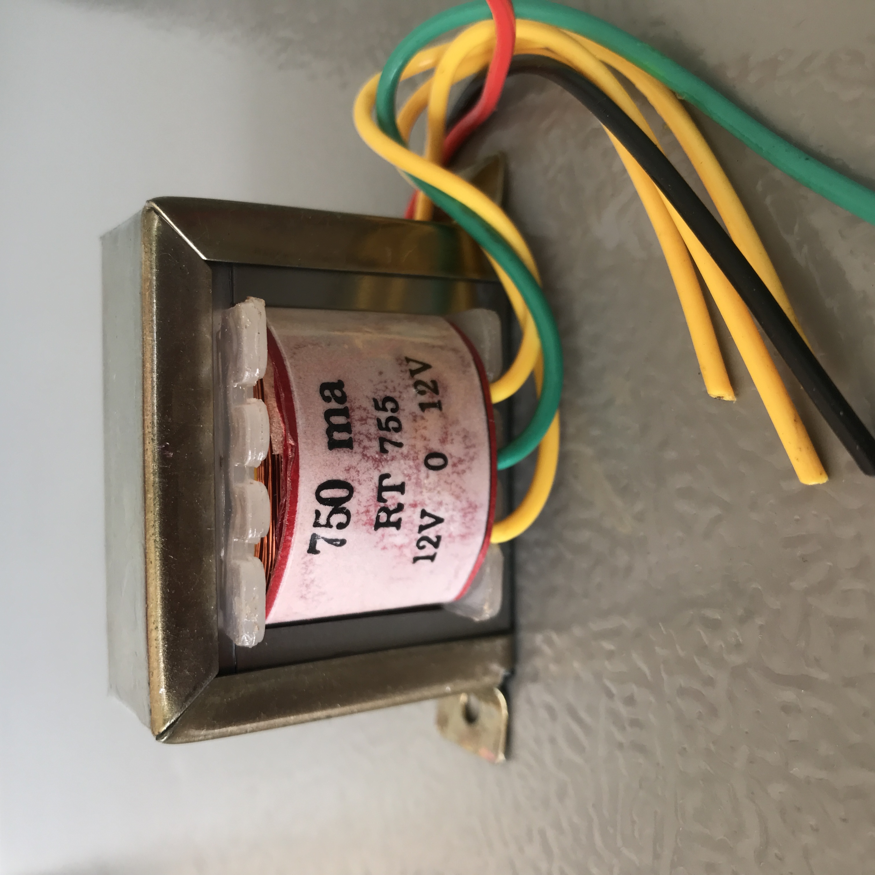 220v to 12v transformer / 750MA 12v X 2 Center Tap Transformer