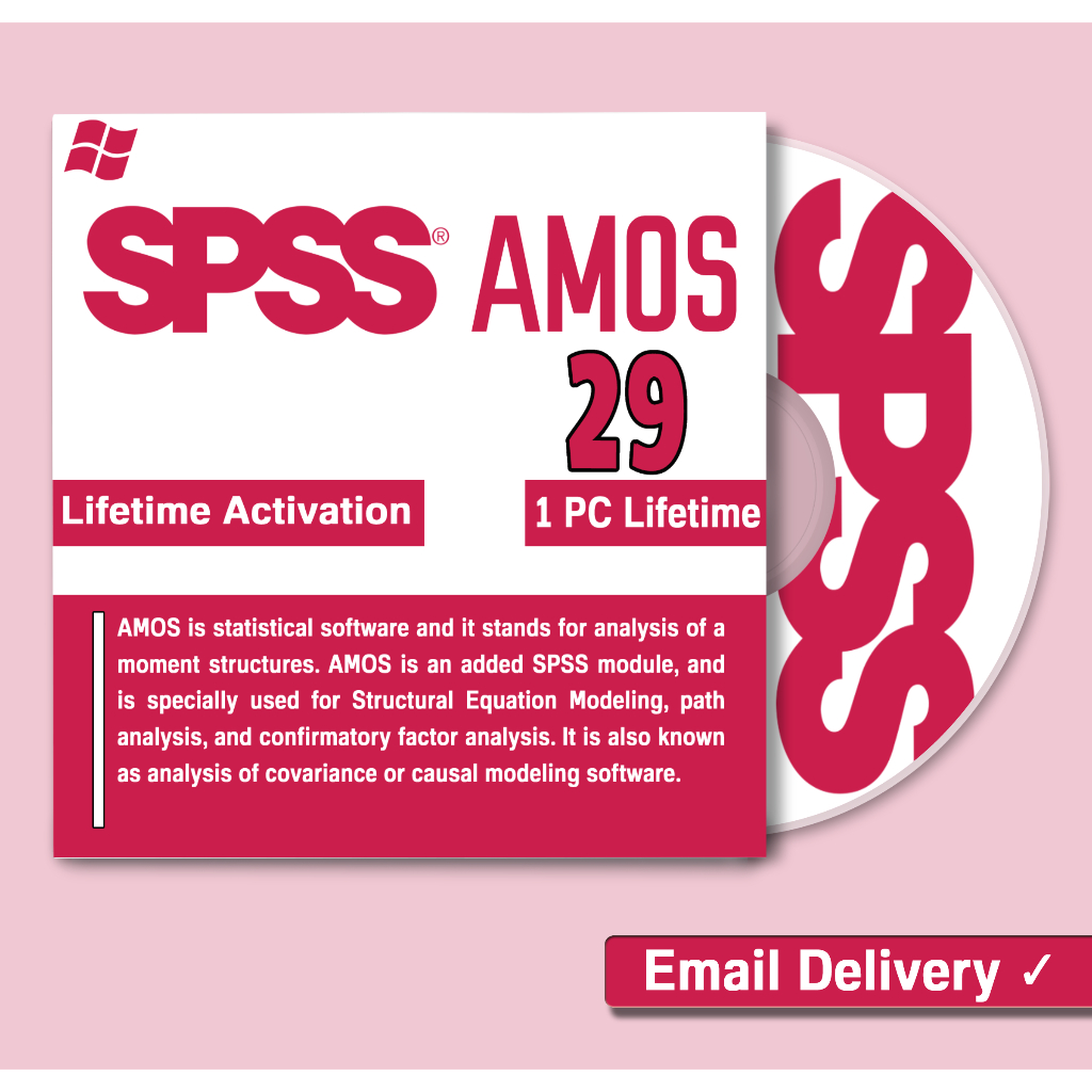SPSS Amos 30 29 28 26 24 [FULL WORKING] Full Version For windows